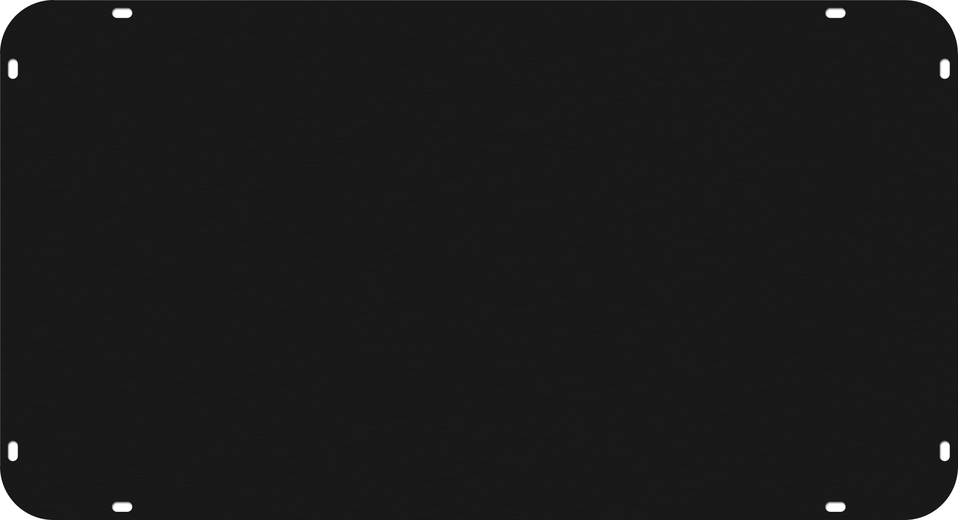 Black&nbsp;Anodized Aluminum Pelican 1460 Base Panel