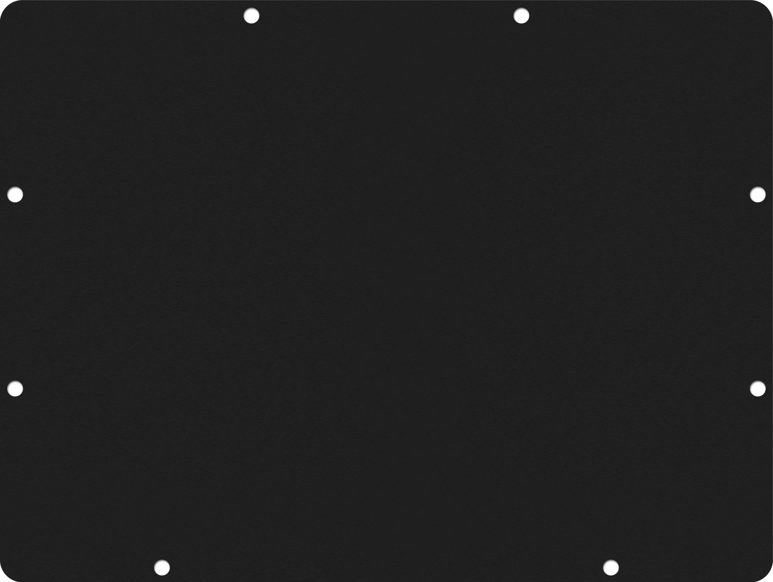 Black&nbsp;Anodized Aluminum Pelican 1507 Base Panel