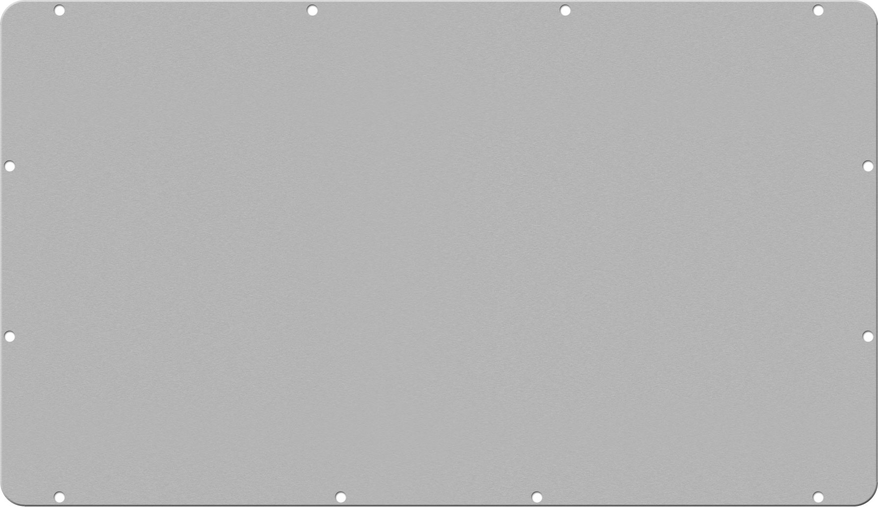Clear&nbsp;Anodized Aluminum Pelican 1485 Base Panel