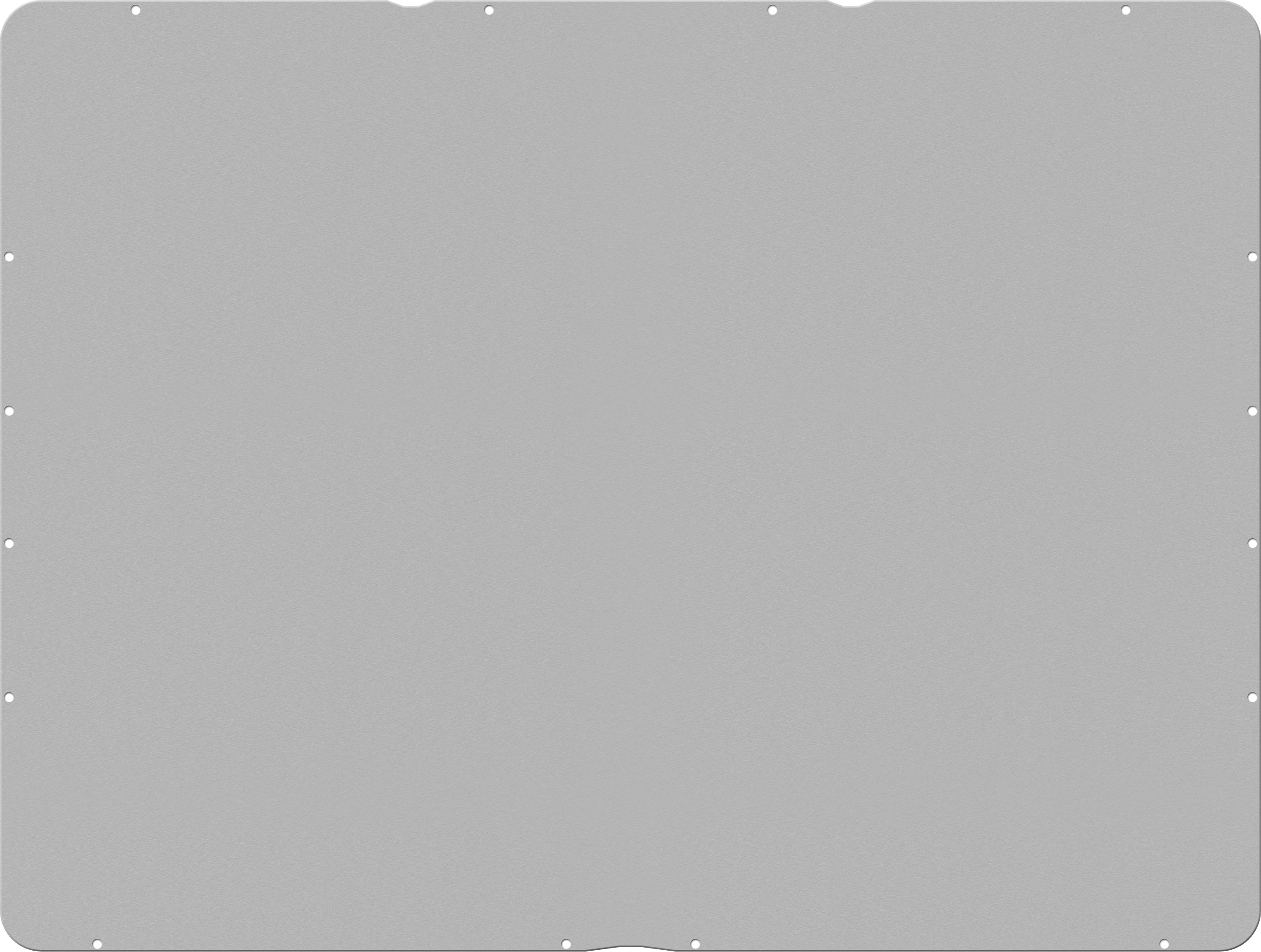 Clear&nbsp;Anodized Aluminum Pelican 1630 Base Panel