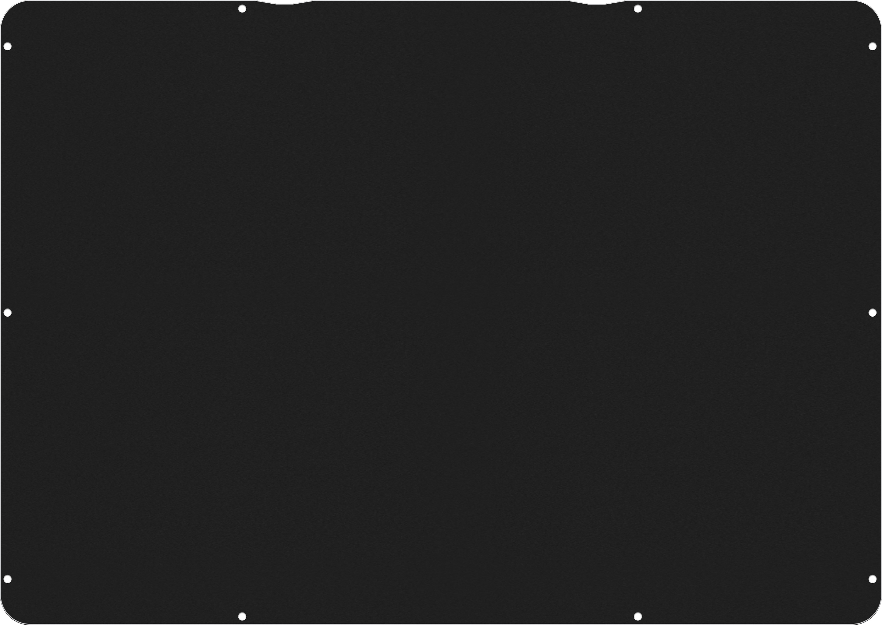 Black&nbsp;Anodized Aluminum Pelican 1660 Base Panel