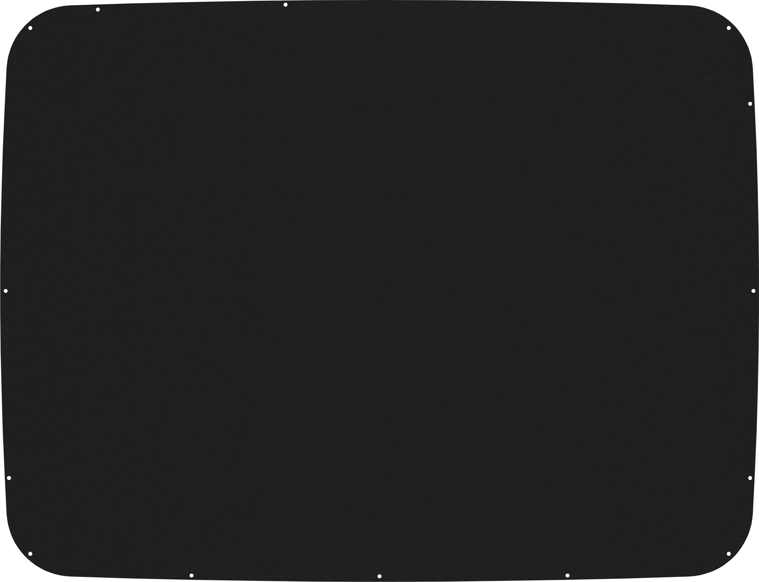 Black&nbsp;Anodized Aluminum Seahorse SE1220 Base Panel
