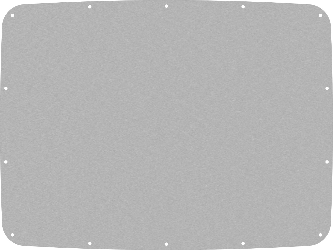 Clear&nbsp;Anodized Aluminum Seahorse SE520/540 Base Panel