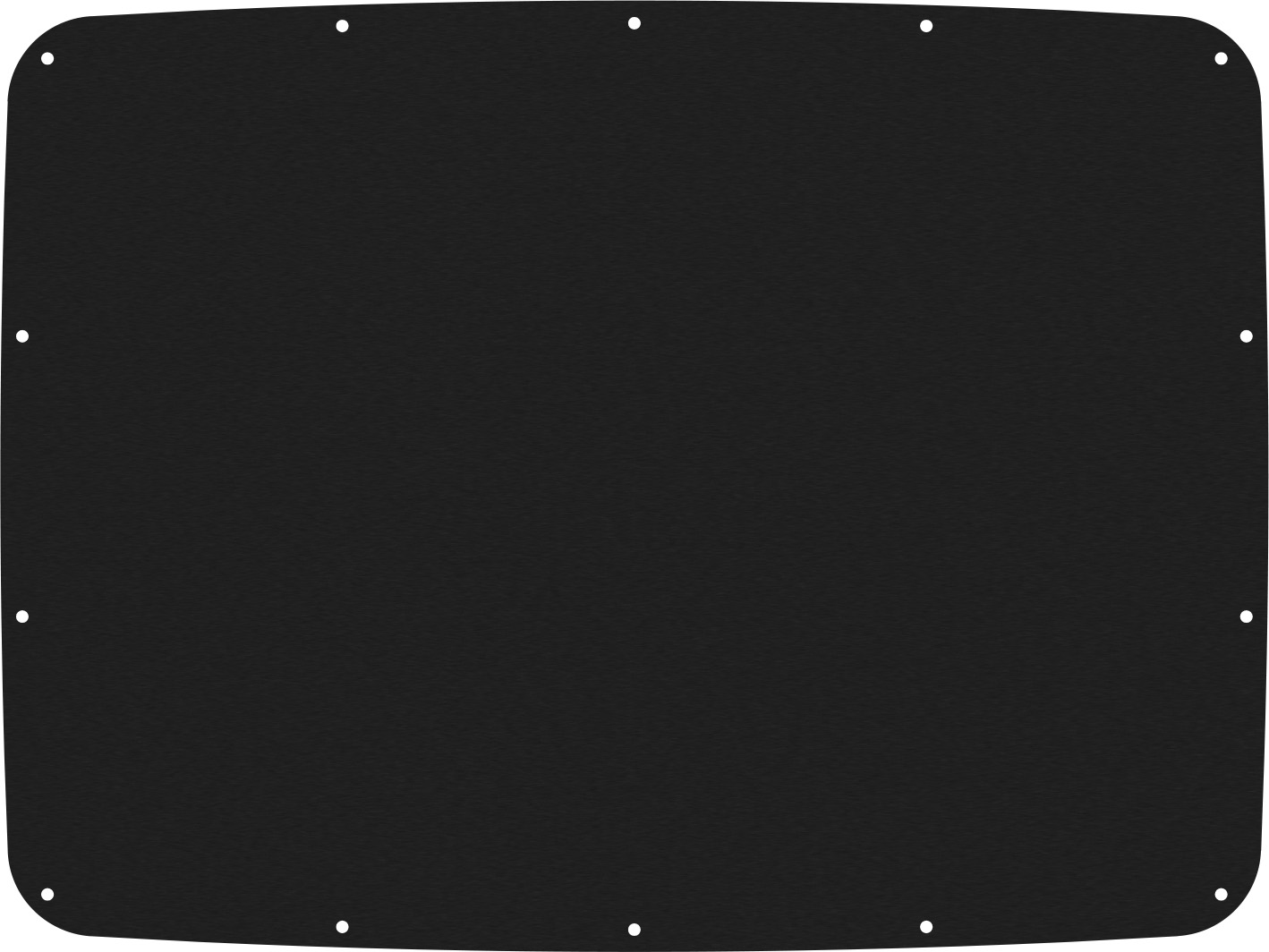 Black&nbsp;Anodized Aluminum Seahorse SE520/540 Base Panel