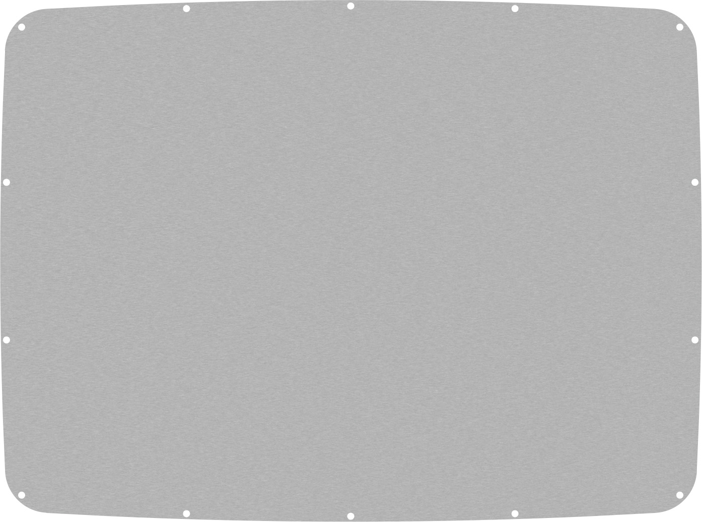 Clear&nbsp;Anodized Aluminum Seahorse SE520/540 Lid Panel