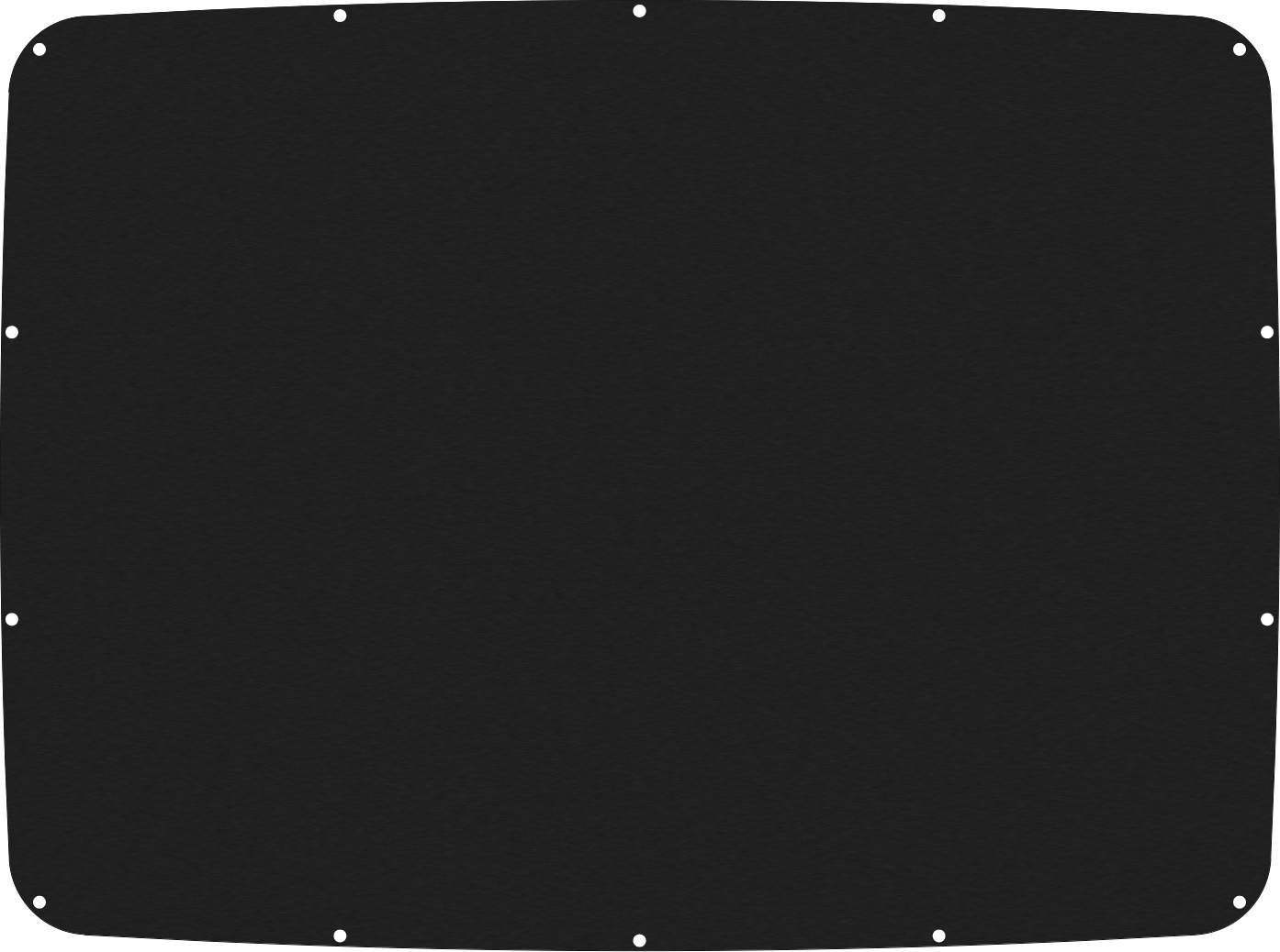 Black&nbsp;Anodized Aluminum Seahorse SE520/540 Lid Panel
