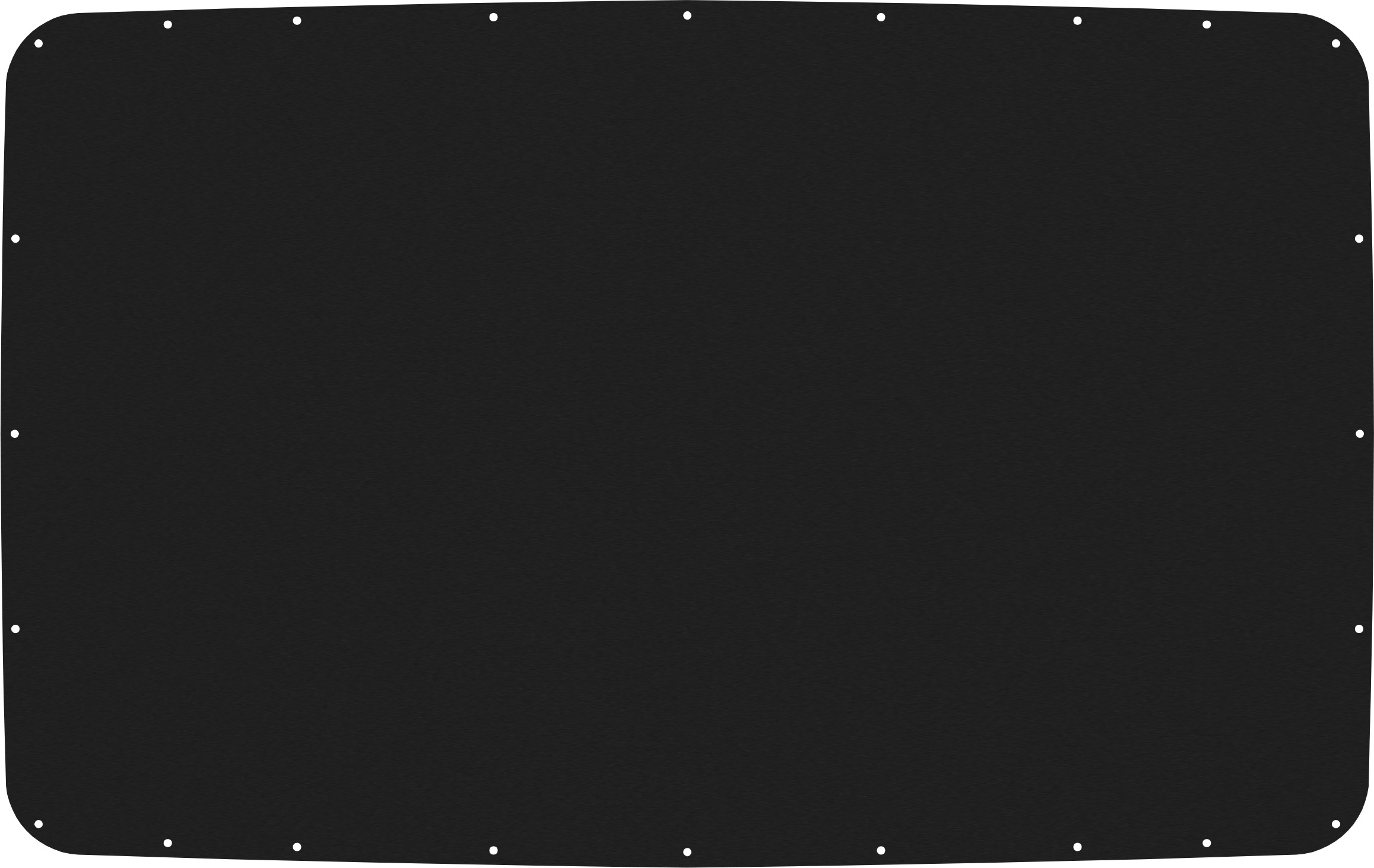 Black&nbsp;Anodized Aluminum Seahorse SE920 Base Panel