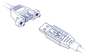 Panel-Mount USB