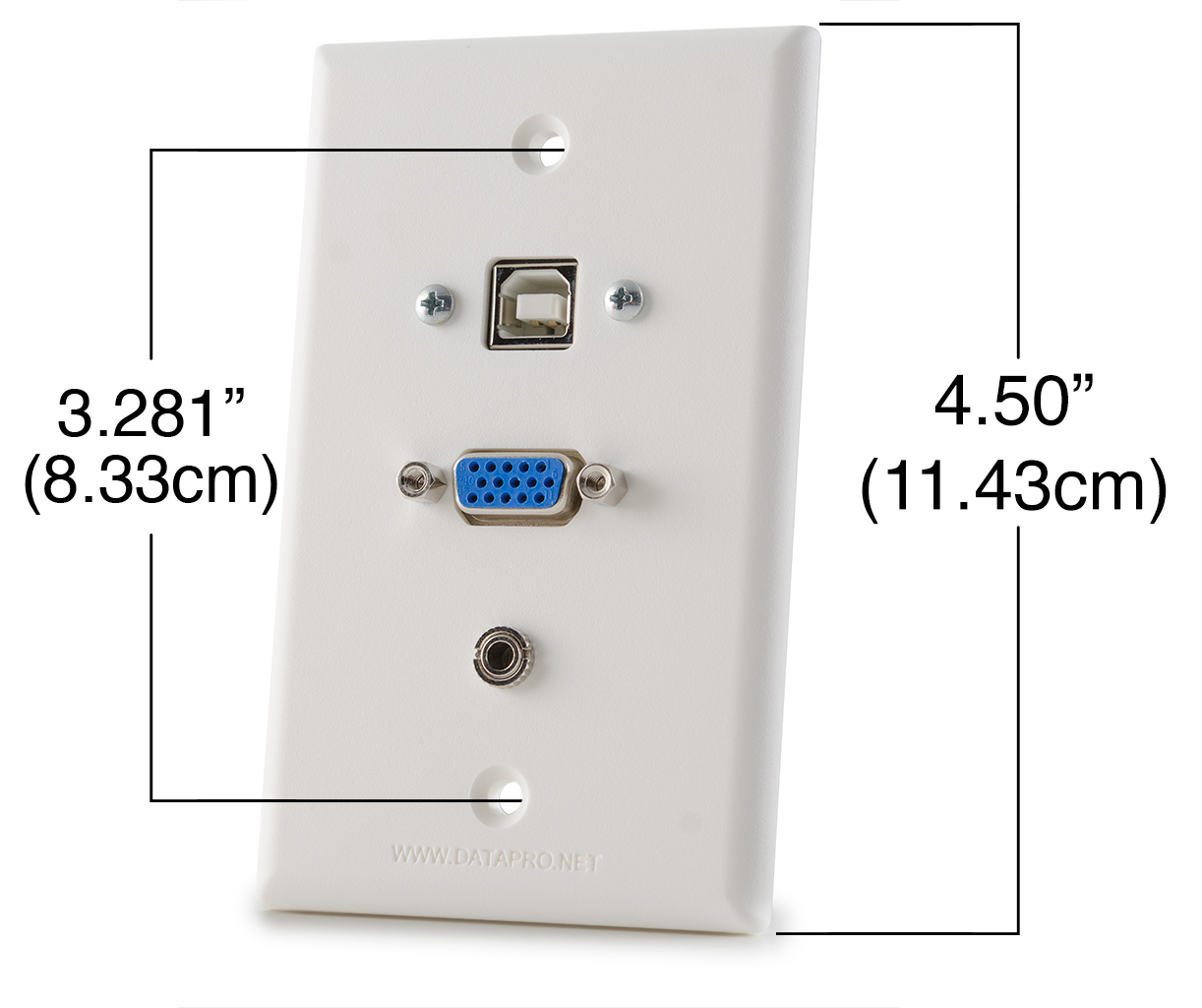 Gang Plate and Switch Plate Mounting Dimensions