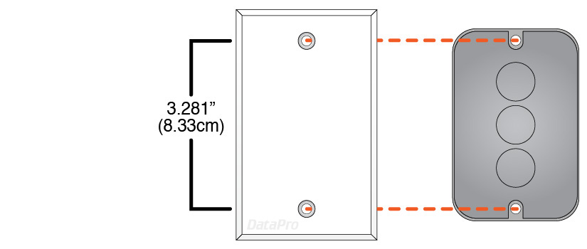 Gang Plate Box Mount