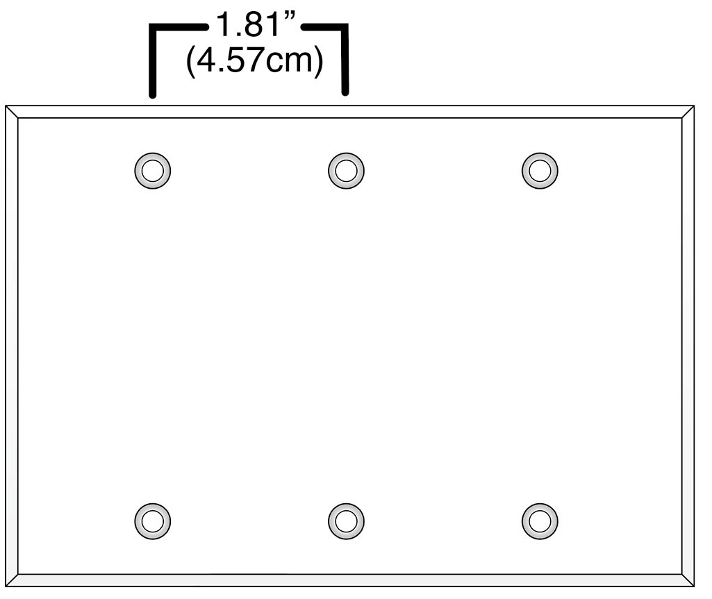 Multi-gang mount spacing