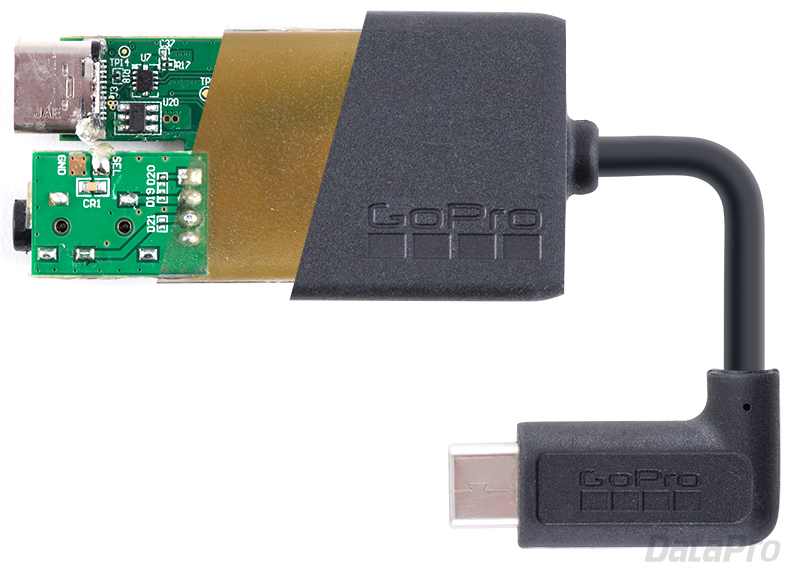 Adaptateur de microphone USB-C pour GoPro demontage